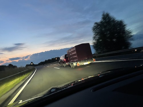 und über LOS gehts …